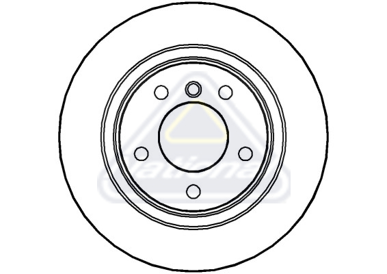 Brzdový kotúč National Auto Parts