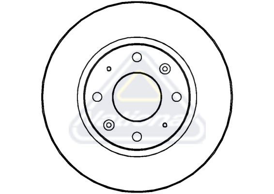 Brzdový kotúč National Auto Parts