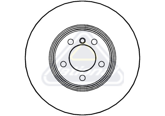 Brzdový kotúč National Auto Parts