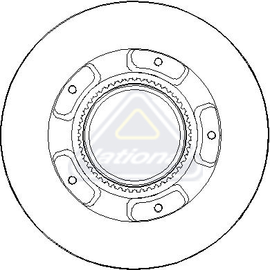 Brzdový kotúč National Auto Parts