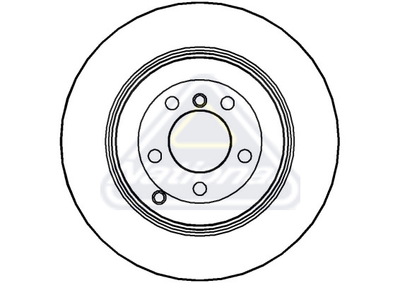 Brzdový kotúč National Auto Parts