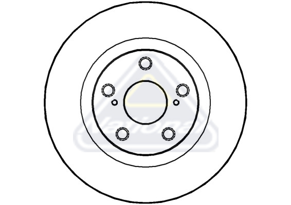 Brzdový kotúč National Auto Parts