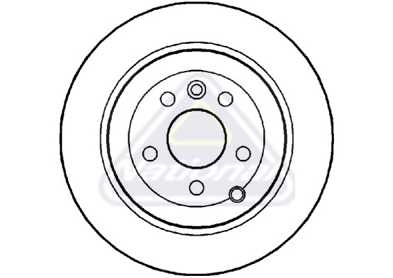 Brzdový kotúč National Auto Parts