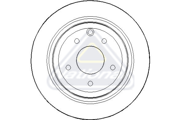 Brzdový kotúč National Auto Parts