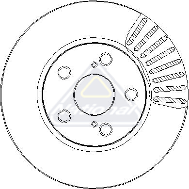 Brzdový kotúč National Auto Parts