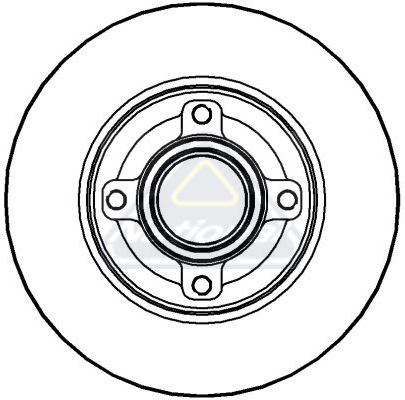 Brzdový kotúč National Auto Parts
