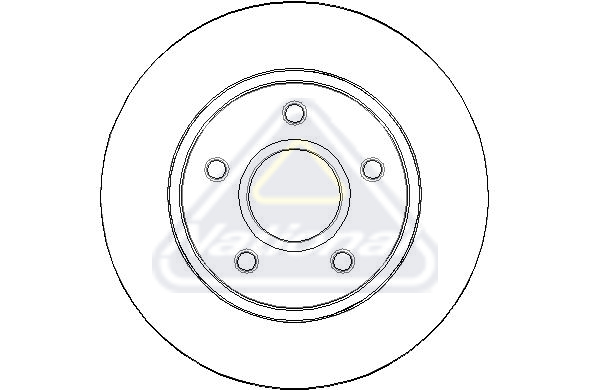 Brzdový kotúč National Auto Parts