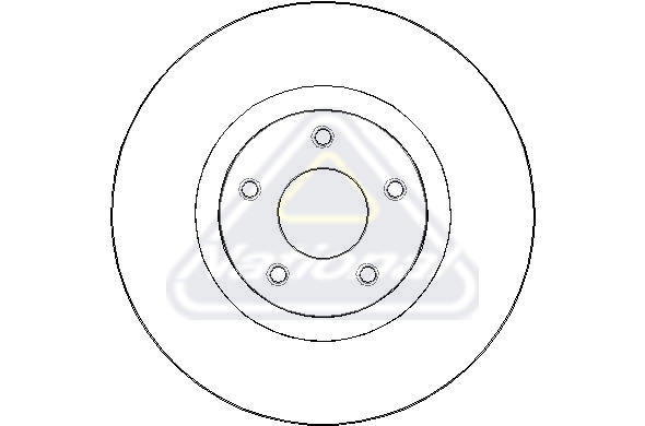 Brzdový kotúč National Auto Parts