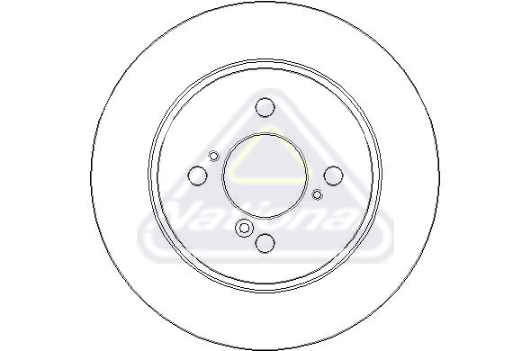 Brzdový kotúč National Auto Parts