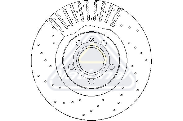 Brzdový kotúč National Auto Parts