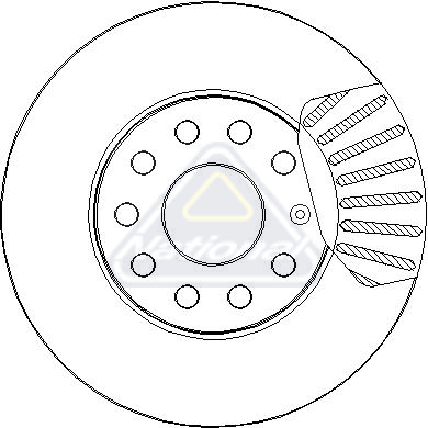 Brzdový kotúč National Auto Parts