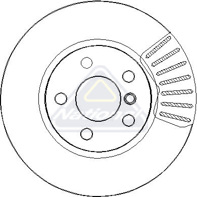 Brzdový kotúč National Auto Parts