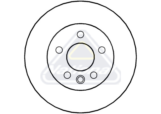 Brzdový kotúč National Auto Parts