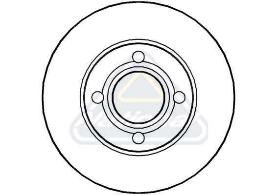 Brzdový kotúč National Auto Parts