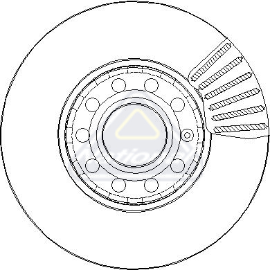 Brzdový kotúč National Auto Parts