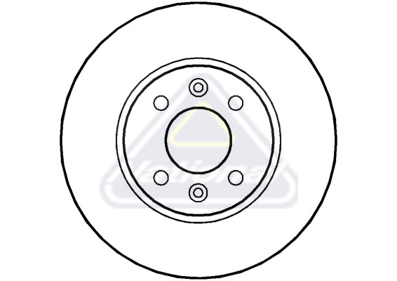 Brzdový kotúč National Auto Parts