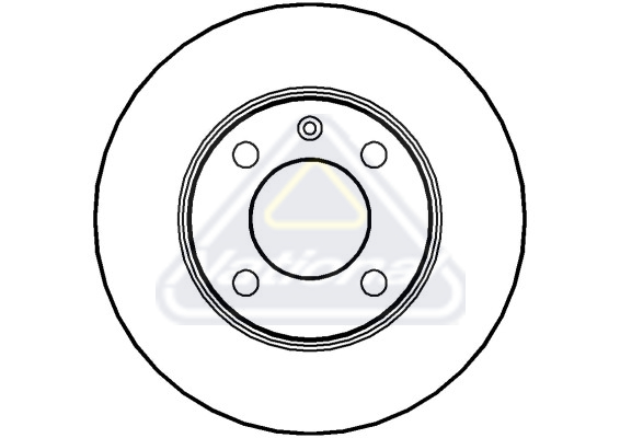 Brzdový kotúč National Auto Parts