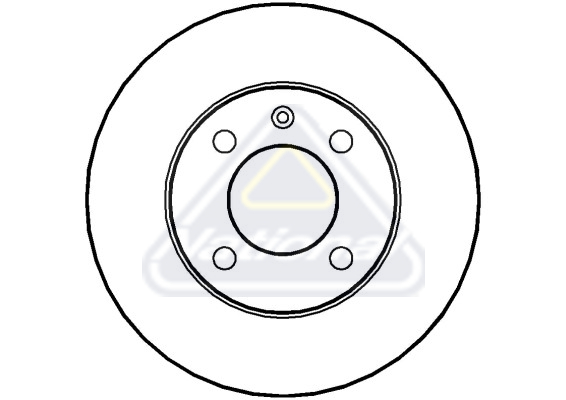 Brzdový kotúč National Auto Parts