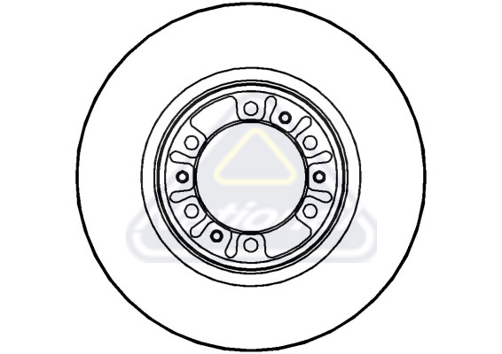 Brzdový kotúč National Auto Parts