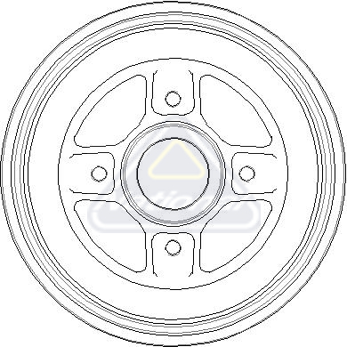 Brzdový bubon National Auto Parts