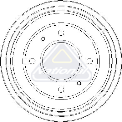 Brzdový bubon National Auto Parts