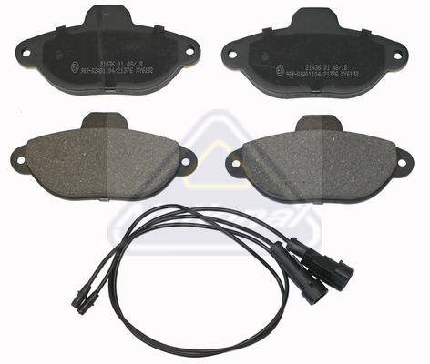 Sada brzdových platničiek kotúčovej brzdy National Auto Parts