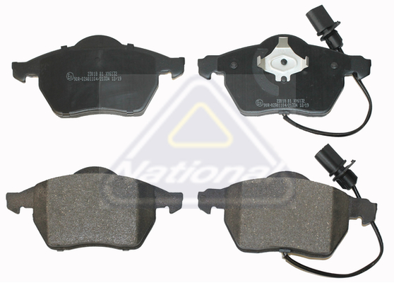 Sada brzdových platničiek kotúčovej brzdy National Auto Parts