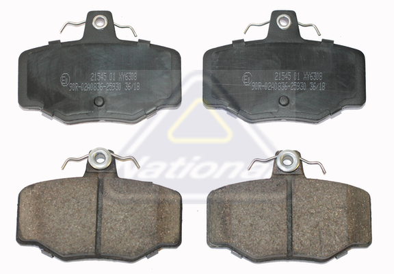 Sada brzdových platničiek kotúčovej brzdy National Auto Parts