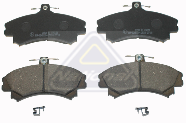 Sada brzdových platničiek kotúčovej brzdy National Auto Parts