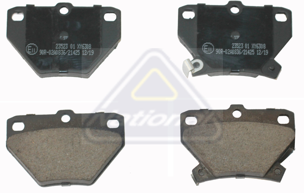 Sada brzdových platničiek kotúčovej brzdy National Auto Parts