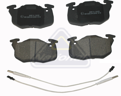 Sada brzdových platničiek kotúčovej brzdy National Auto Parts