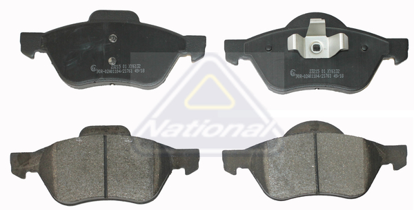Sada brzdových platničiek kotúčovej brzdy National Auto Parts