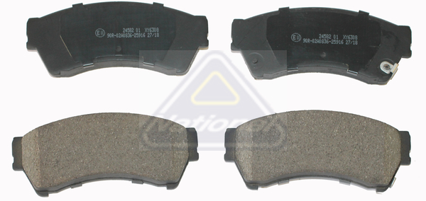 Sada brzdových platničiek kotúčovej brzdy National Auto Parts