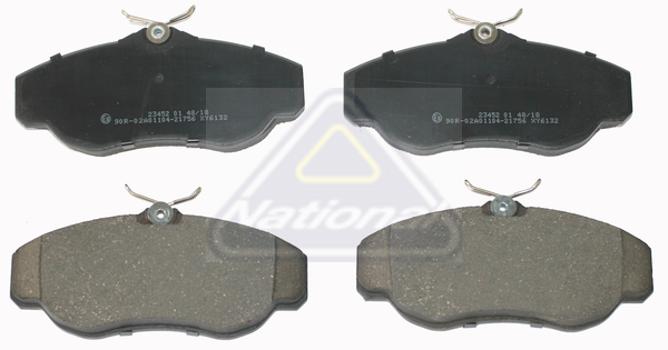 Sada brzdových platničiek kotúčovej brzdy National Auto Parts