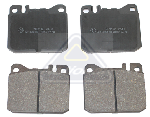 Sada brzdových platničiek kotúčovej brzdy National Auto Parts