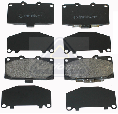 Sada brzdových platničiek kotúčovej brzdy National Auto Parts