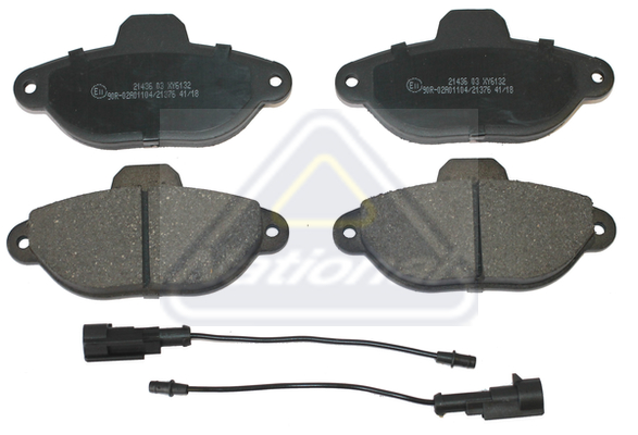 Sada brzdových platničiek kotúčovej brzdy National Auto Parts