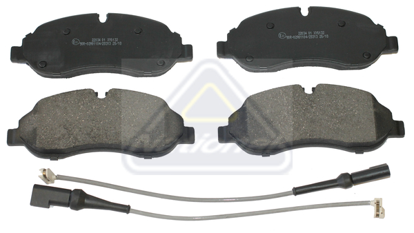 Sada brzdových platničiek kotúčovej brzdy National Auto Parts