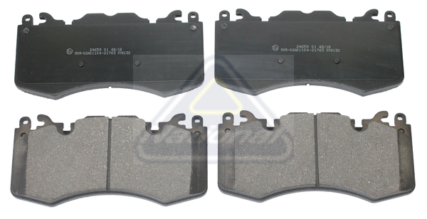 Sada brzdových platničiek kotúčovej brzdy National Auto Parts