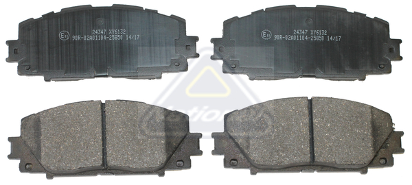 Sada brzdových platničiek kotúčovej brzdy National Auto Parts