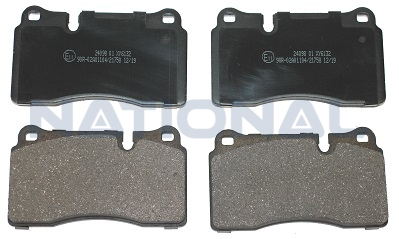 Sada brzdových platničiek kotúčovej brzdy National Auto Parts