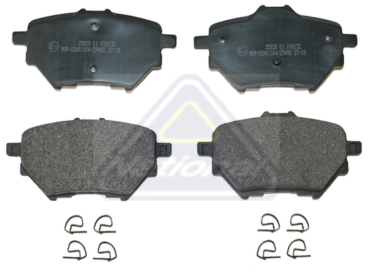 Sada brzdových platničiek kotúčovej brzdy National Auto Parts