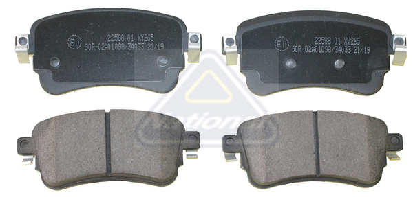 Sada brzdových platničiek kotúčovej brzdy National Auto Parts