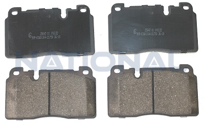 Sada brzdových platničiek kotúčovej brzdy National Auto Parts
