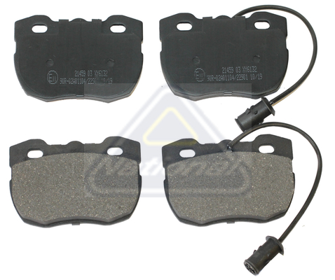 Sada brzdových platničiek kotúčovej brzdy National Auto Parts