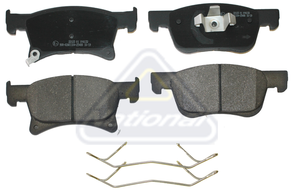 Sada brzdových platničiek kotúčovej brzdy National Auto Parts