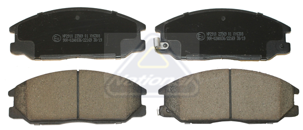 Sada brzdových platničiek kotúčovej brzdy National Auto Parts