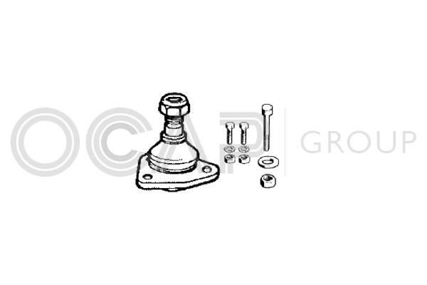 Zvislý/nosný čap OCAP