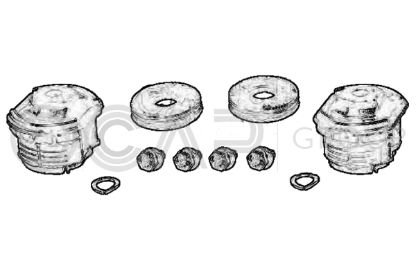 Opravná sada tela nápravy OCAP