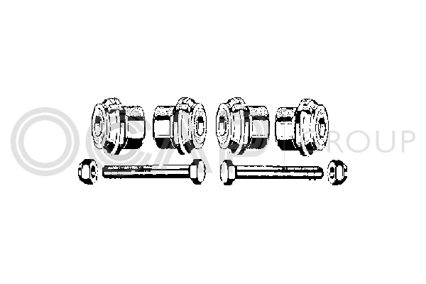 Sada ramien nápravy zavesenia kolies OCAP